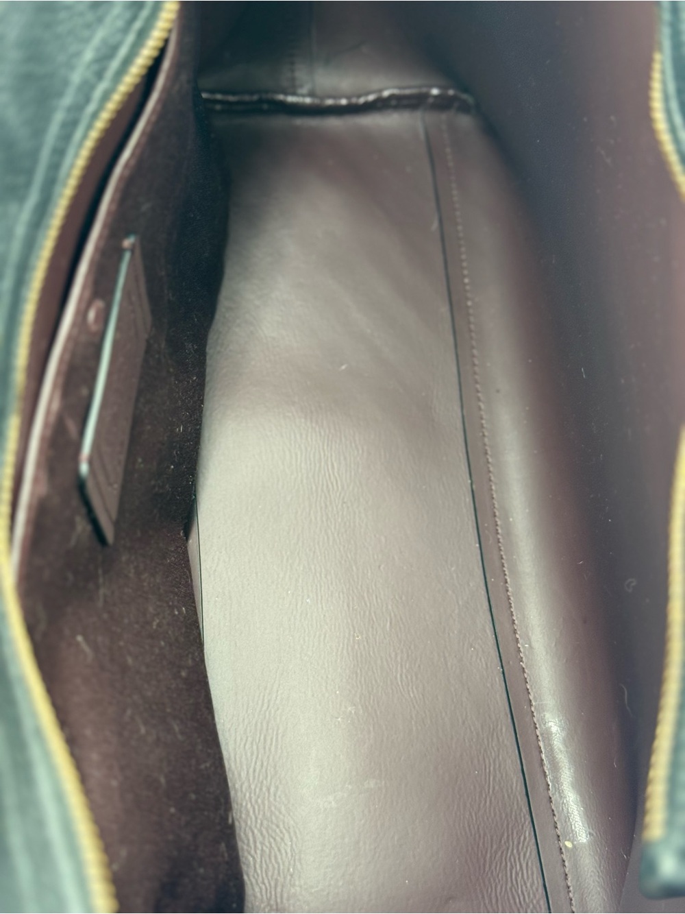 Coach Black Pebbled Leather Everyday Tote with Gold Hardware - Picture 7 of 14